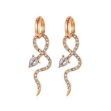 European And American Style Snake Earrings-1