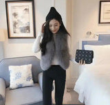 European station autumn and winter Korean version of the fur-Gray-1