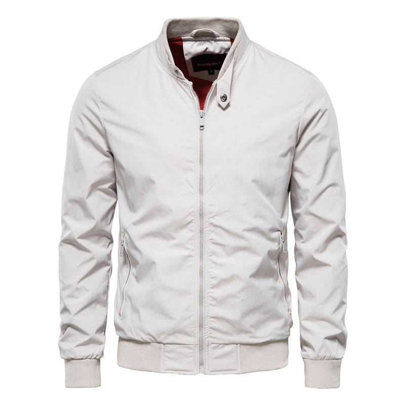 Men's Casual Korean Fashion Jacket | Slim Fit American Style Top Layer