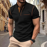 Men's Summer Quick-Dry Short-Sleeved Polo Shirt | Casual Comfort Tops