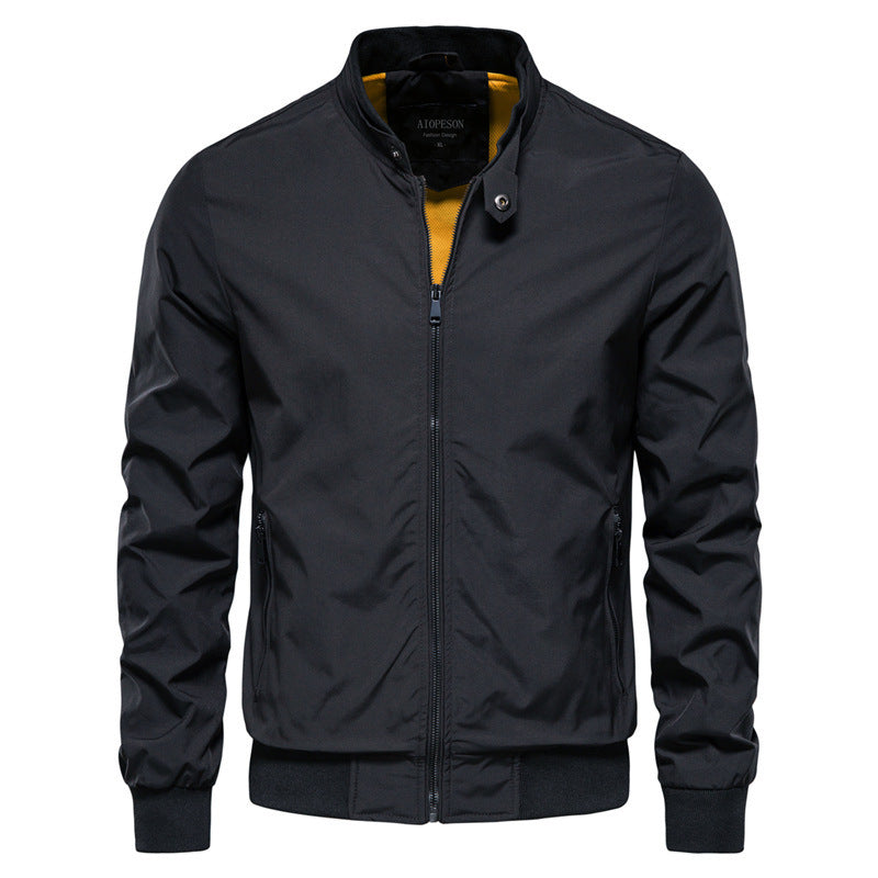 Men's Casual Korean Fashion Jacket | Slim Fit American Style Top Layer