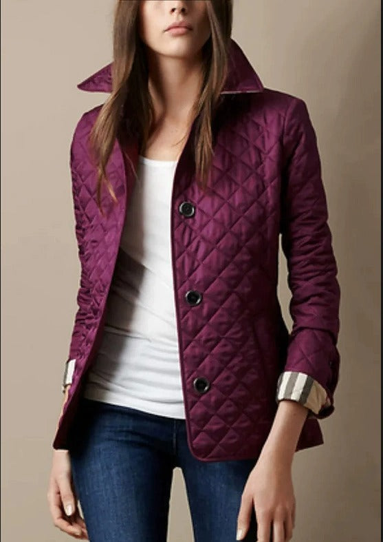 Chic Lapel Cotton Padded Jacket