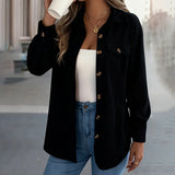 Corduroy Shirt Jacket for Women