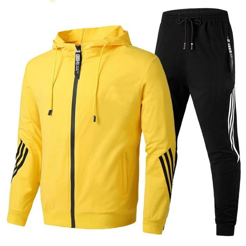 Men's Spring & Autumn Leisure Sports Suit | Stylish and Comfortable Tracksuit for Everyday Wear