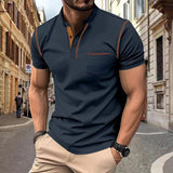 Men's Summer Quick-Dry Short-Sleeved Polo Shirt | Casual Comfort Tops