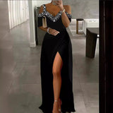 Effortless Off-Shoulder Spaghetti Dress