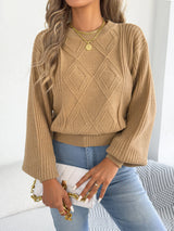 Structured Cable Knit Layer