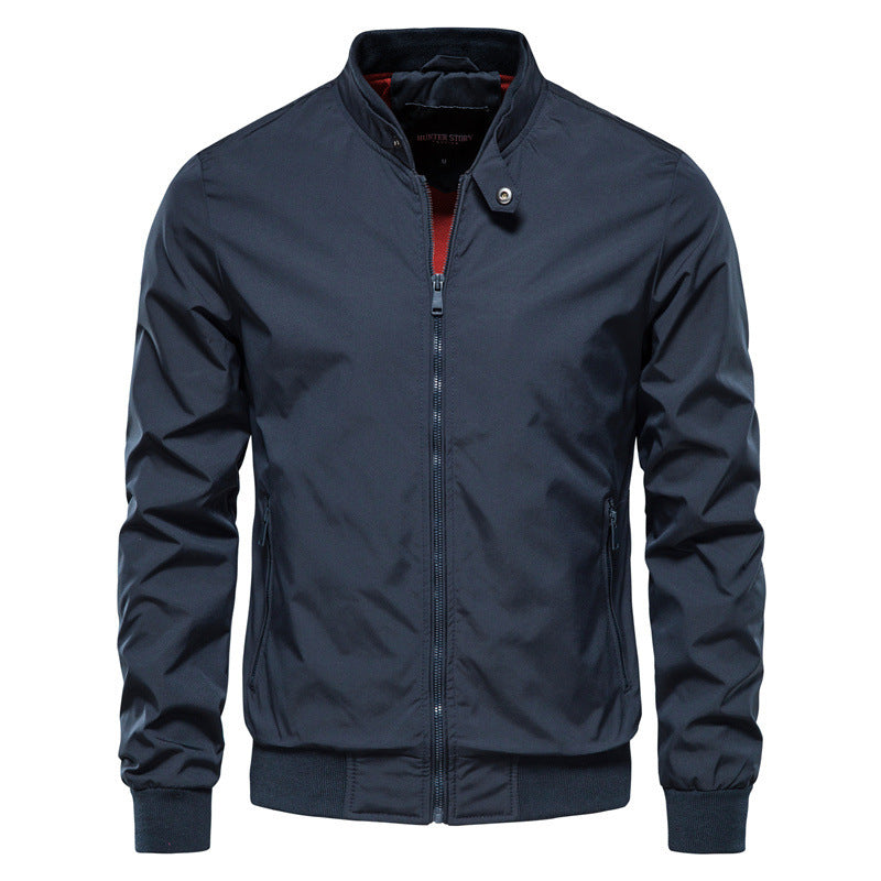 Men's Casual Korean Fashion Jacket | Slim Fit American Style Top Layer