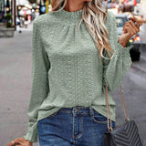 Textured Eyelet Blouse