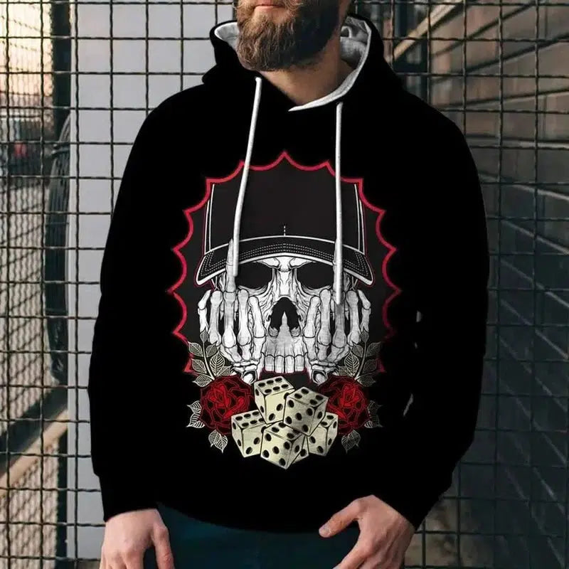 3D Digital Printing Sweater Hoodie-OFSM00490-4