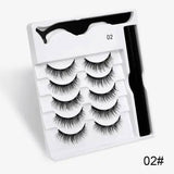 A Pair Of False Eyelashes With Magnets In Fashion-5pc03-23