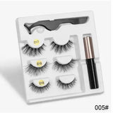 A Pair Of False Eyelashes With Magnets In Fashion-MixedD-27