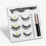 A Pair Of False Eyelashes With Magnets In Fashion-MixedH-53