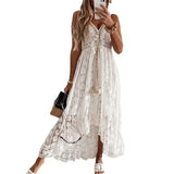 Elegant Cotton White Dresses for Every Occasion-as shown picture 6-11