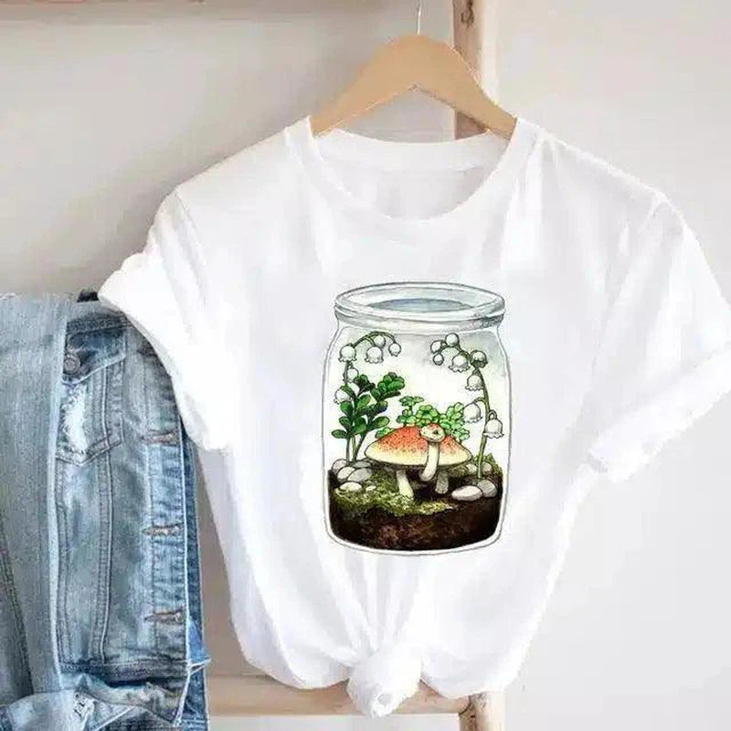 Terrarium Graphic Tee-Shirt-22style-1