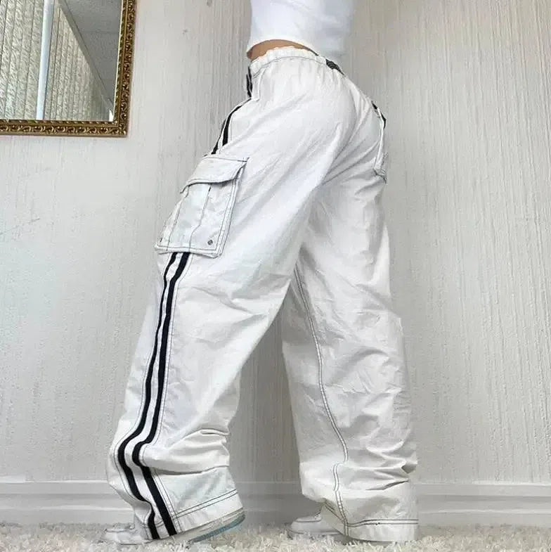 Cargo Pants For Women With Pockets Y2K Streetwear Going Out-3