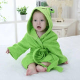 Cartoon Cute Animal Modeling Baby Bath Towels Baby Bathrobes-Greenfrog-6