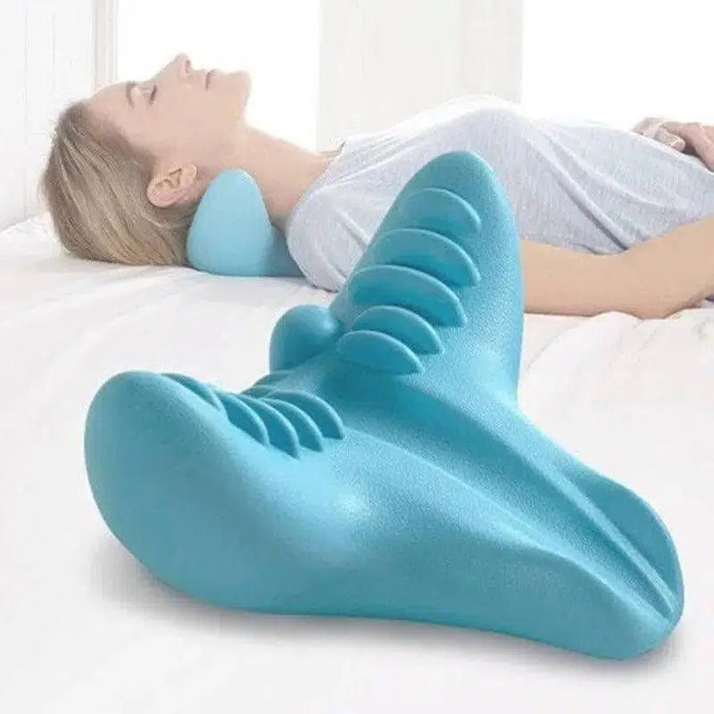 Cervical Spine Massage Pillow Gravity Acupressure Neck-1