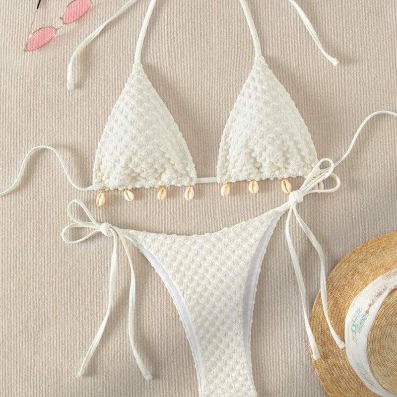 Chic Beaded Bikini Sets for Stylish Swimwear-2