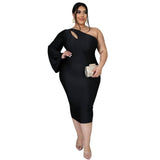 Chic Plus-Size Evening Dresses | Elegant Styles-black-2