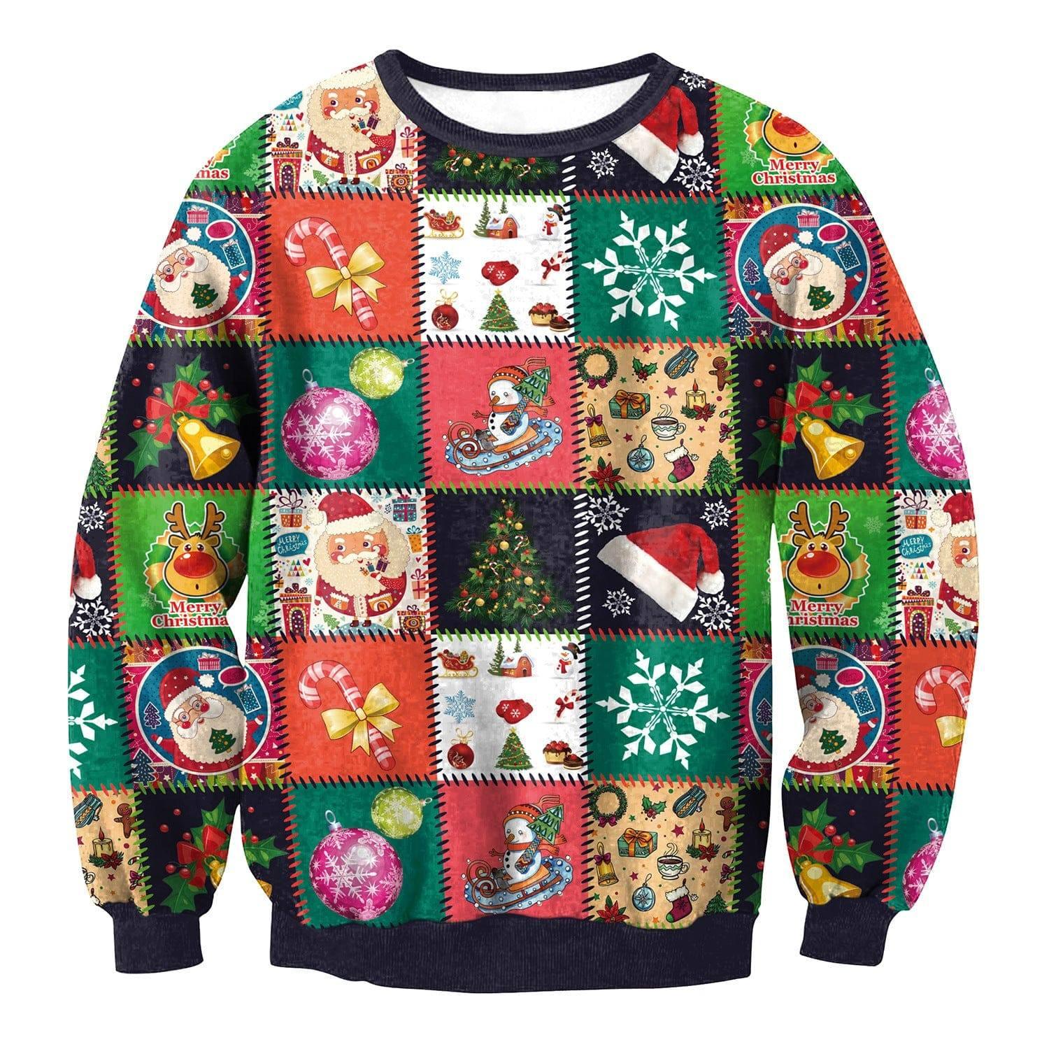 Christmas gift festival digital printed sweater-6