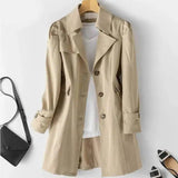 LOVEMI - Lovemi - Coat Korean style slim long