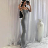 Elegant Black Maxi Dresses for Every Occasion-Grey-3