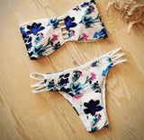 Fabulous Women Bikini Set Bandage Push Up Padded Swimwear-1