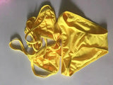 Factory direct foreign trade explosion, children's Bikini,-Yellow-5