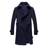 Fashion Personality Men's Business Casual Jacket-Navy-5