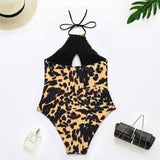 Foreign Trade Swimwear Women's Swimwear-Leopard-2