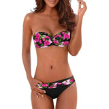 Gradient sexy swimsuit-Peony-7