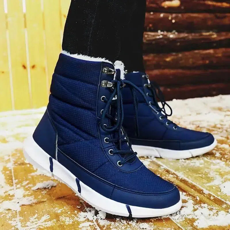 High-top Plus Velvet Padded Snow Boots Women-6