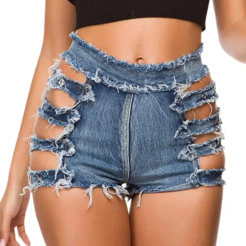 Hot pants summer cut jeans-1