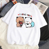 Korean Bubu Dudu Tee-L235-26 WHITE-1