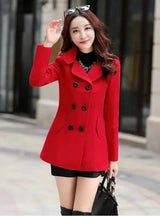 LOVEMI - Lovemi - Ladies Autumn Casual Woolen Coat