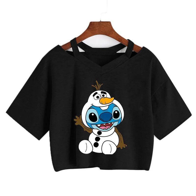 Lilo & Stitch Graphic Shirt-black942-1