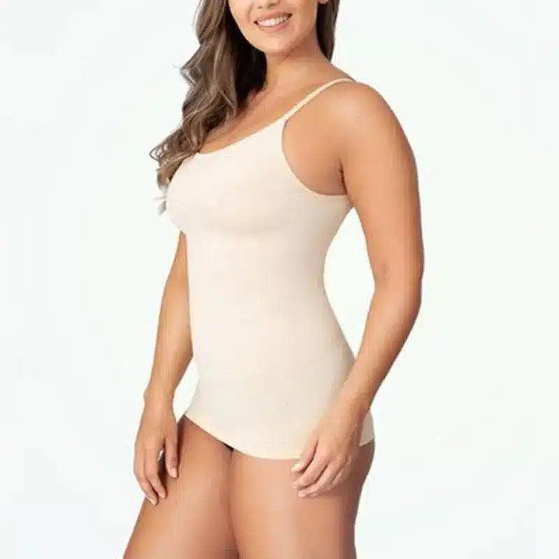 Women's Slimming Bodysuit Shapewear-Beige-1