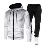 Stylish Casual Hooded Jacket for All Occasions-White-1