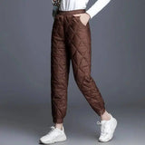 LOVEMI - Lovemi - Down cotton trousers for women