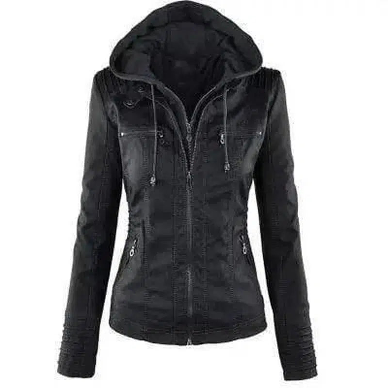 LOVEMI - Lovemi - Europe Hot Removable Solid Mens Leather Jacket