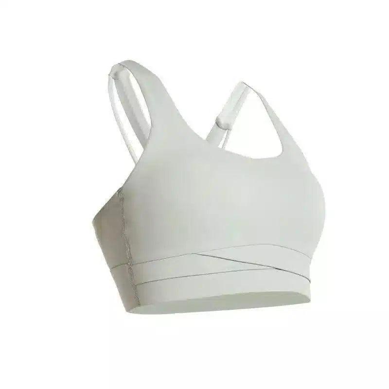 LOVEMI - Lovemi - European And American Nude Sports Fitness Bra,