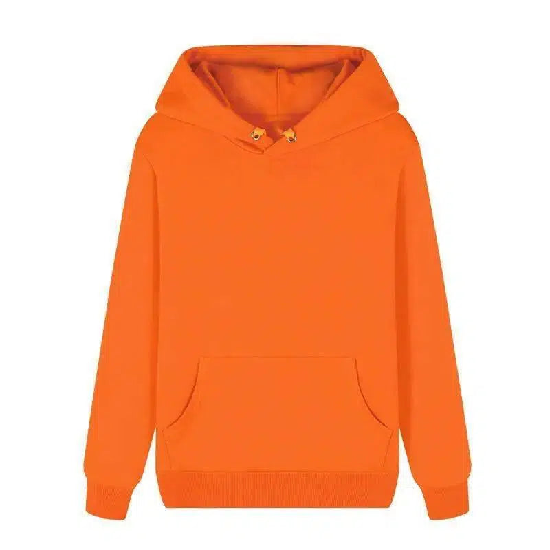 Fall And Winter Hoodies Custom Diy Hoodie Jackets-Orange-8