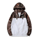 Fallen color matching street jacket men's jacket hip hop-White1-4