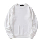 Fashion Couple Spring And Autumn Long-Sleeved Sweater-White-2