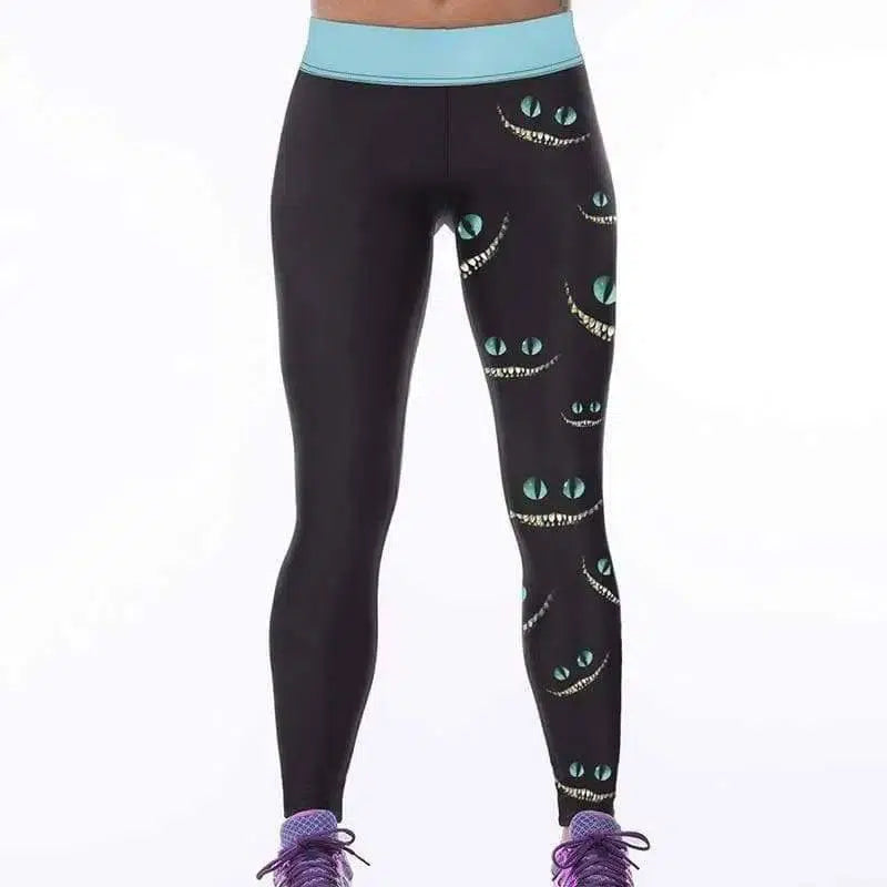 LOVEMI - Lovemi - Female autumn and winter 3D digital print leggings