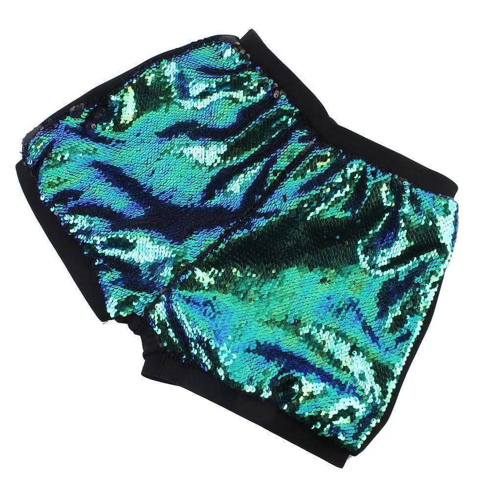 LOVEMI - Lovemi - Female sequin shorts