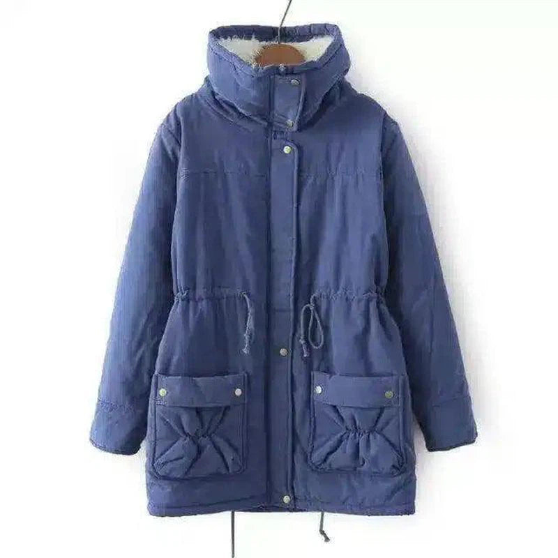 Lamb coat-Navy Blue-4