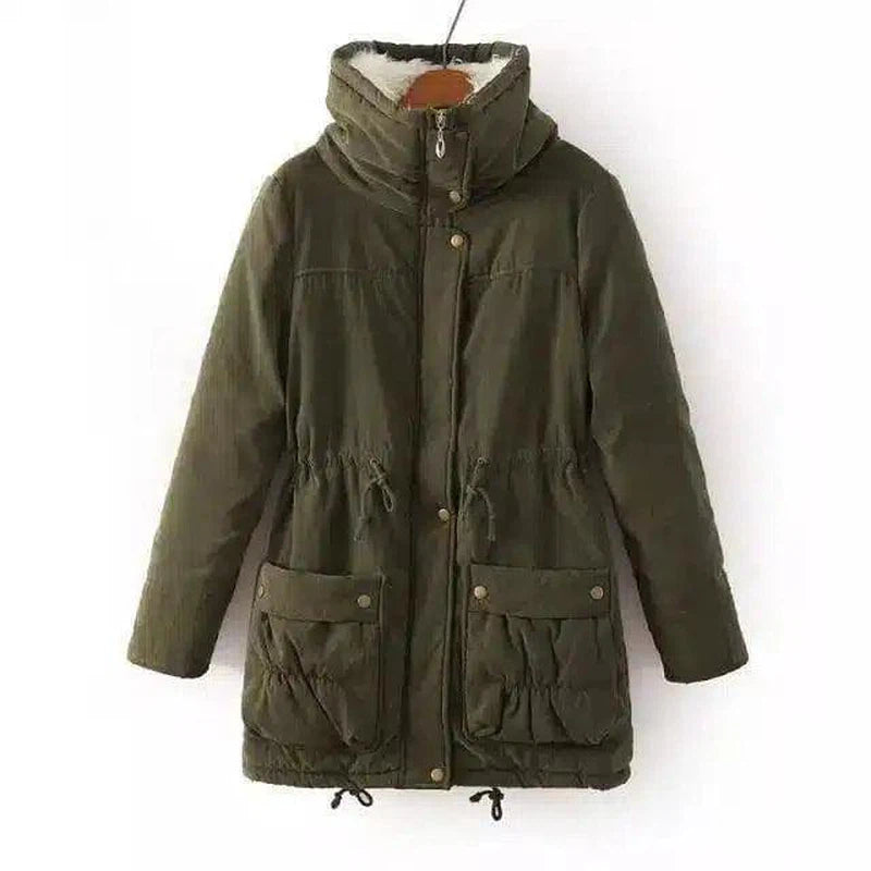 Lamb coat-Army Green-9