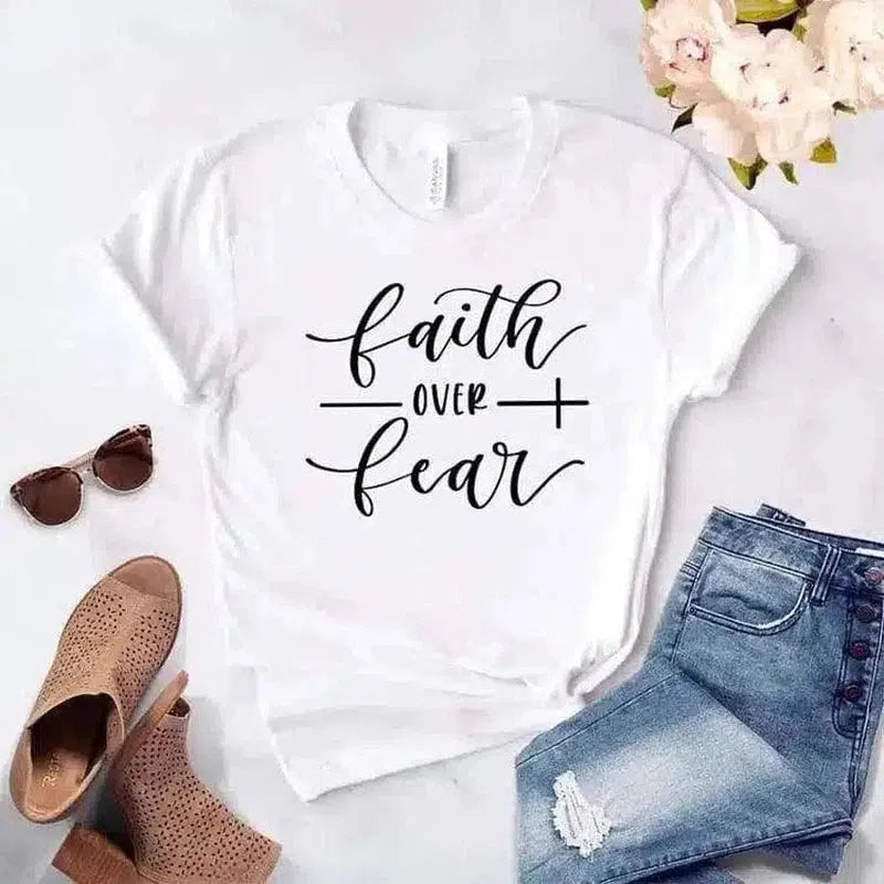 Inspirational Quote Women's T-Shirt-White-8
